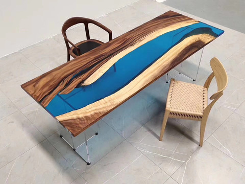 大板树脂茶桌椅