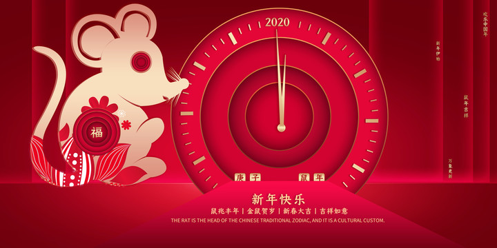 鼠年快樂