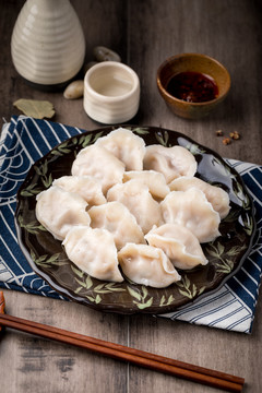 香菇猪肉水饺