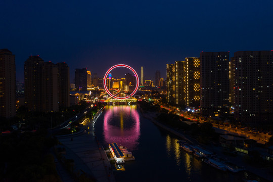 天津城市夜景