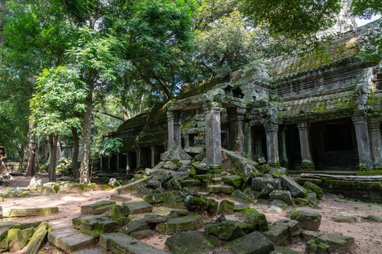 柬埔寨塔普伦寺