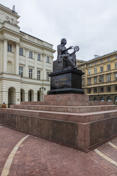 波兰哥白尼雕像