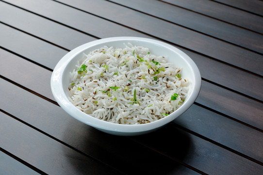 长粒米饭
