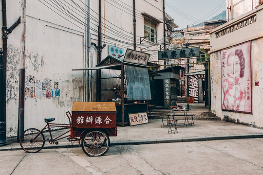 老香港街道