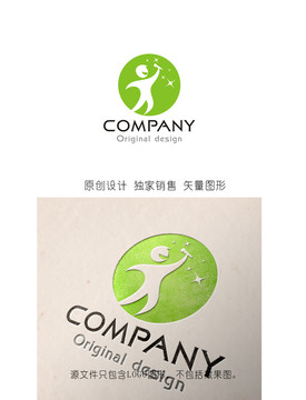 儿童logo教育logo