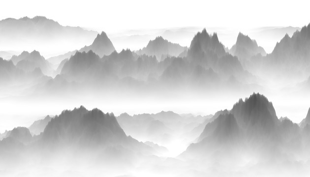 水墨山水畫