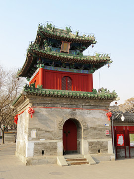 北京东岳庙鼓楼
