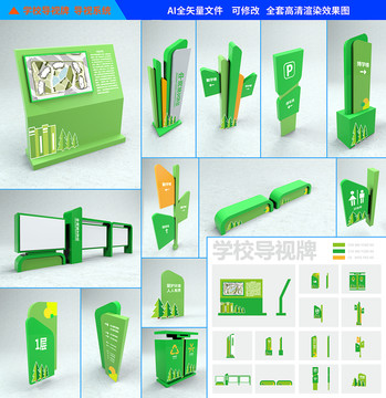 學校導視牌