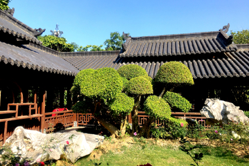 中式建筑庭院