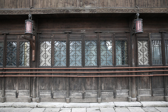 复古中式门