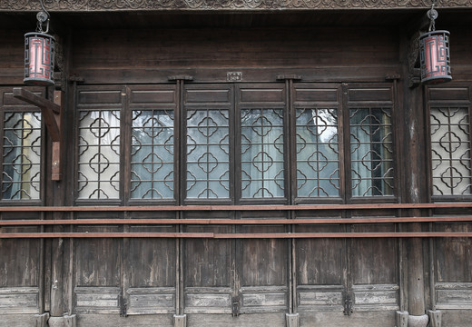 复古中式门