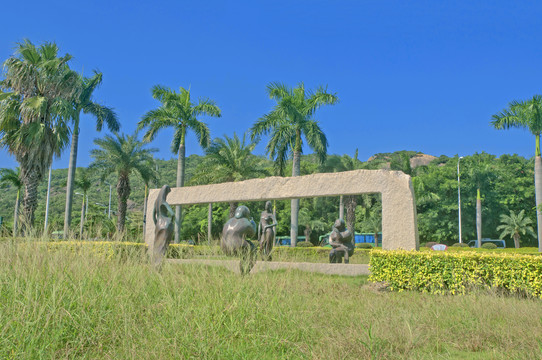 厦门街头绿化风景