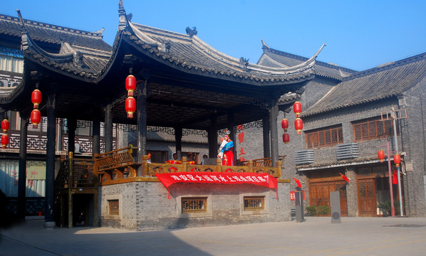 江蘇淮安河下古鎮戲樓