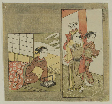 鈴木春信十一月