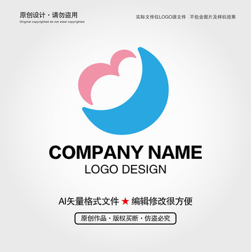 月亮嬰兒LOGO