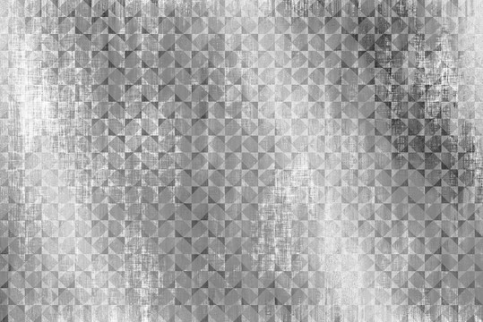 黑白几何艺术地毯