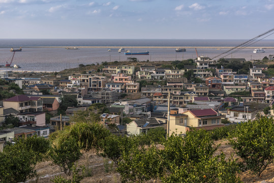 海岛渔村