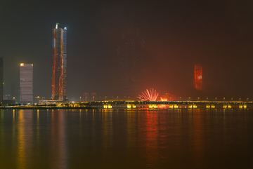 横琴夜景