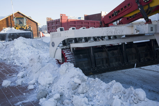 道路清雪车