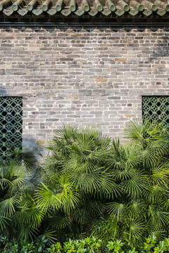 岭南林园砖墙