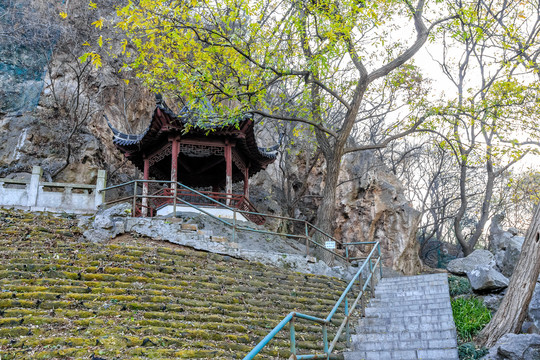 南京长江观音景区古二台洞