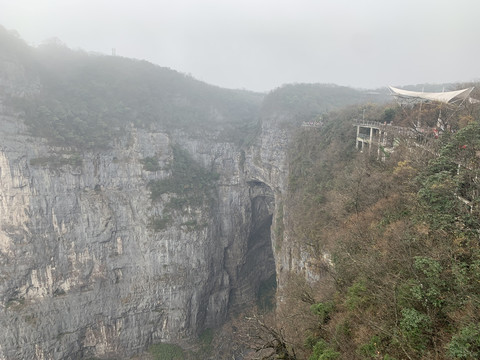 天门山顶