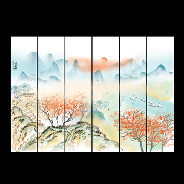 禪意山水