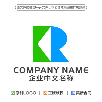 字母KR标志