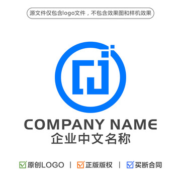 字母CJ組合標(biāo)志