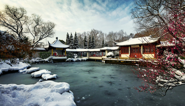 雪后红楼艺文苑