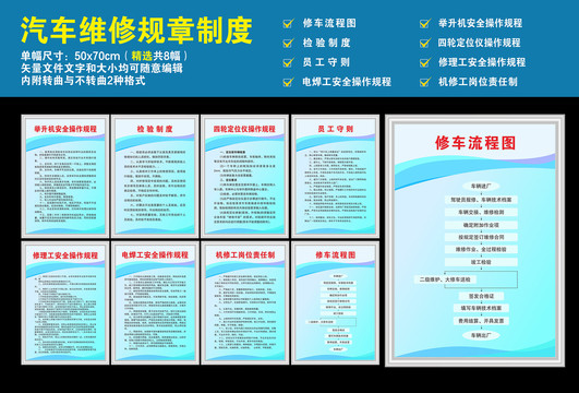 汽車維修規(guī)章制度
