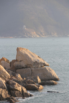 青岛崂山山海景观