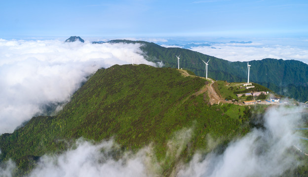 九宫山云海