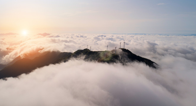 九宫山云海