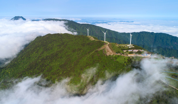 九宫山云海