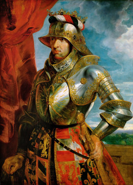 彼得·保罗·鲁本斯马克西米利安一世罗马皇帝的肖像