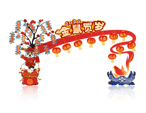 2020賀歲門頭