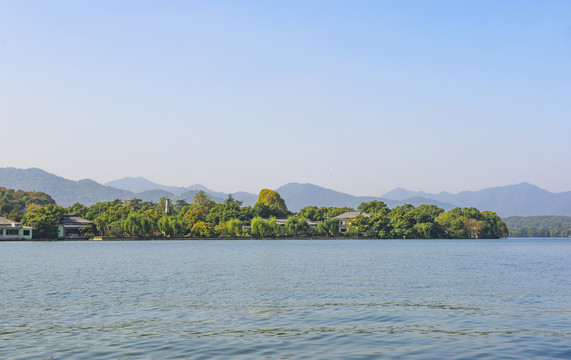 杭州西湖山水