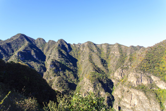 俯瞰百里峡