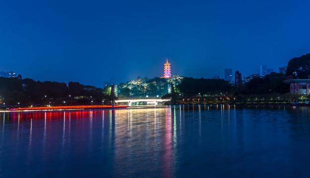 千灯湖夜景