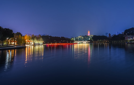 千灯湖夜景