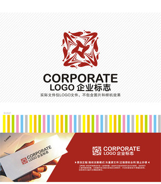 鱼业LOGO设计