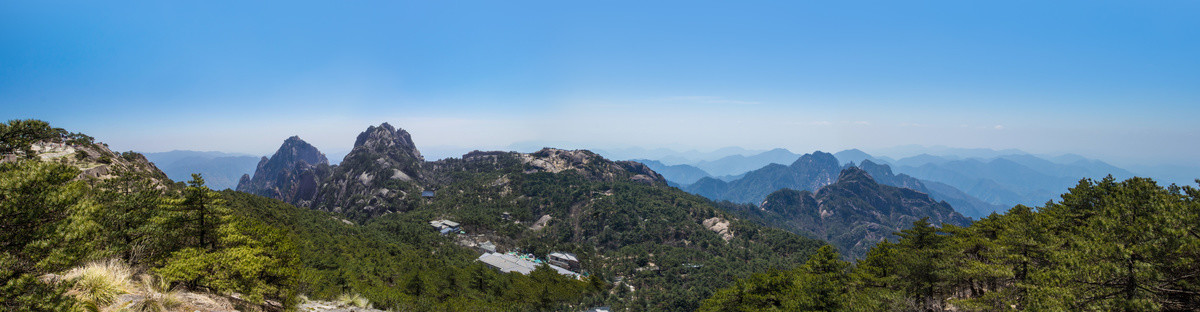 光明顶全景