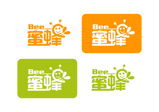 蜜蜂藝術(shù)字圖案