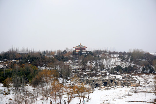 北京雪景