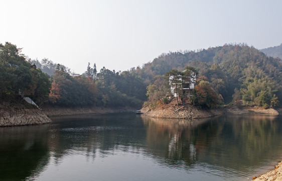 安徽黄山区太平湖美景