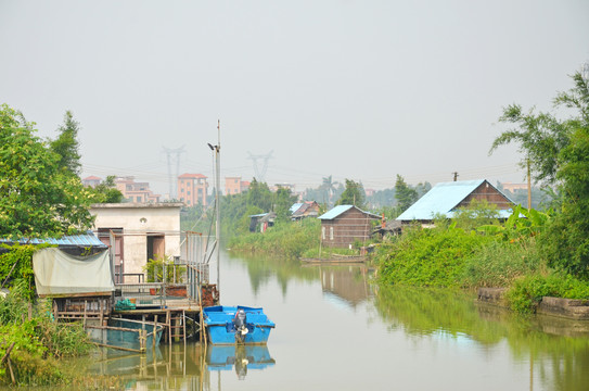 珠三角平原农村