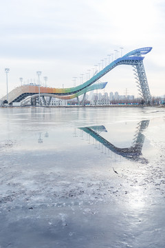 首钢冰雪大跳台