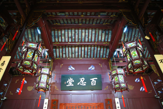 传统中式客厅陈列