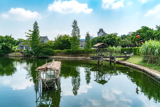 广州岭南印象园特色建筑景观